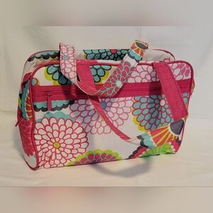 Thirty-One Bubble Bloom Handle-It Cosmetic Bag